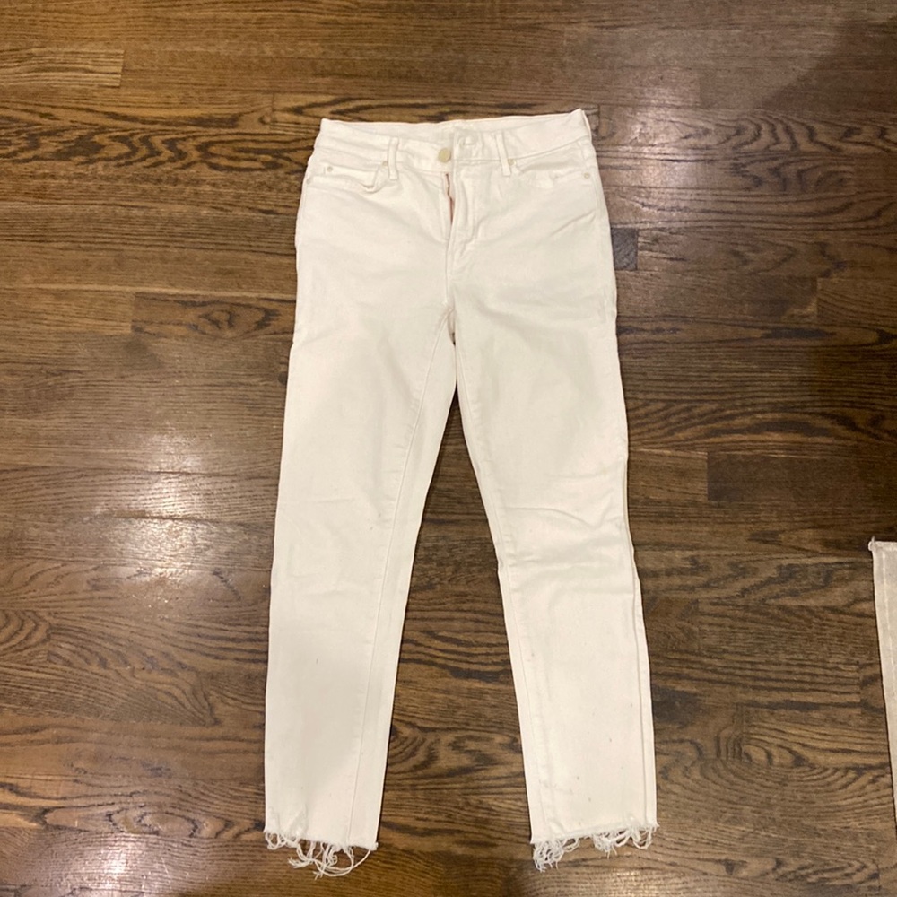 White Mother skinny jeans size 27